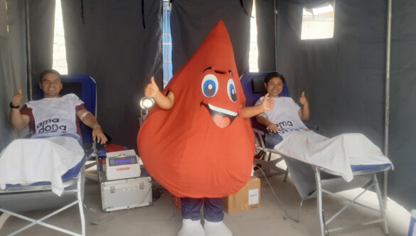 Hospital Sergio E. Bernales realizó la primera campaña del año de Donación Voluntaria de sangre.