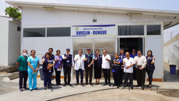 HNSEB recibe visita de Minsa y Diris Lima Norte para supervisión de atención a pacientes con dengue