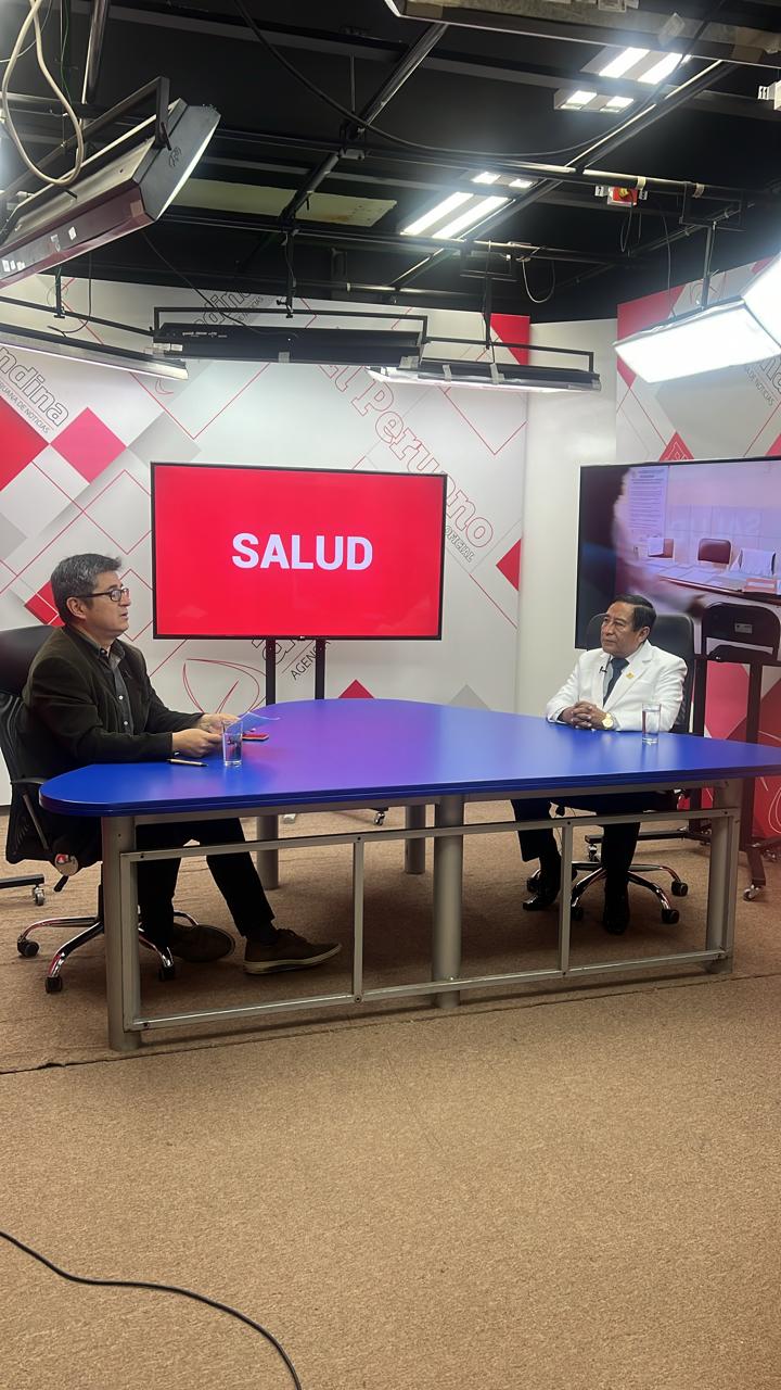 Director General del Hospital Nacional Sergio E. Bernales anuncia importantes avances en entrevista con Agencia de Noticias Andina