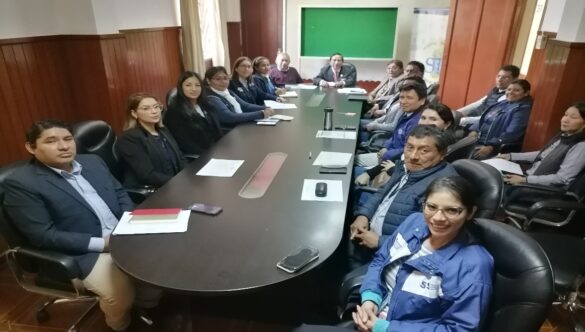 Representantes de DGOS visitaron los diferentes pabellones del Hospital Nacional Sergio E. Bernales